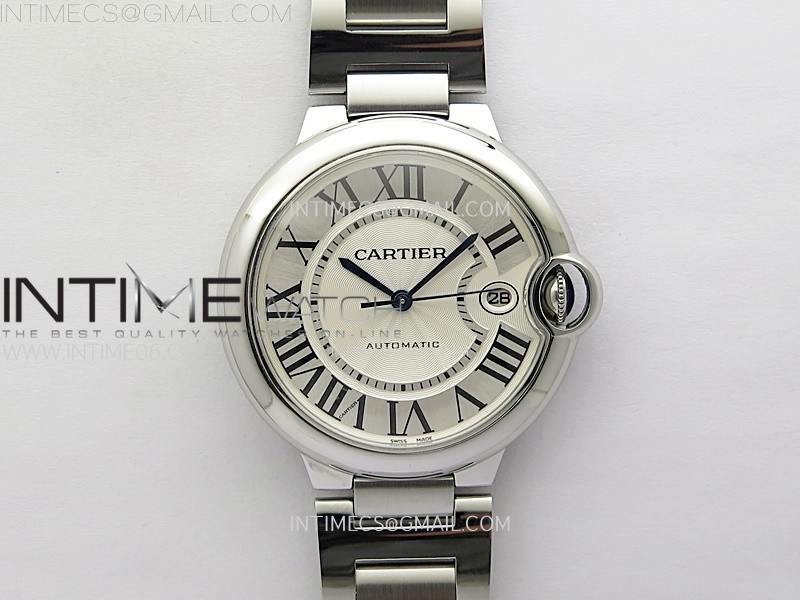 BALLON BLEU 40MM SS CHF 11 BEST EDITION WHITE TEXTURE DIAL ON SS BRACELET A2824