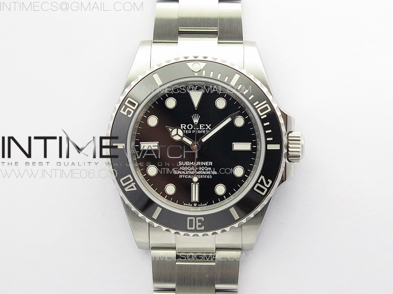 Submariner 41mm 124060 No Date 904L Steel Clean 11 Best Edition VR3230