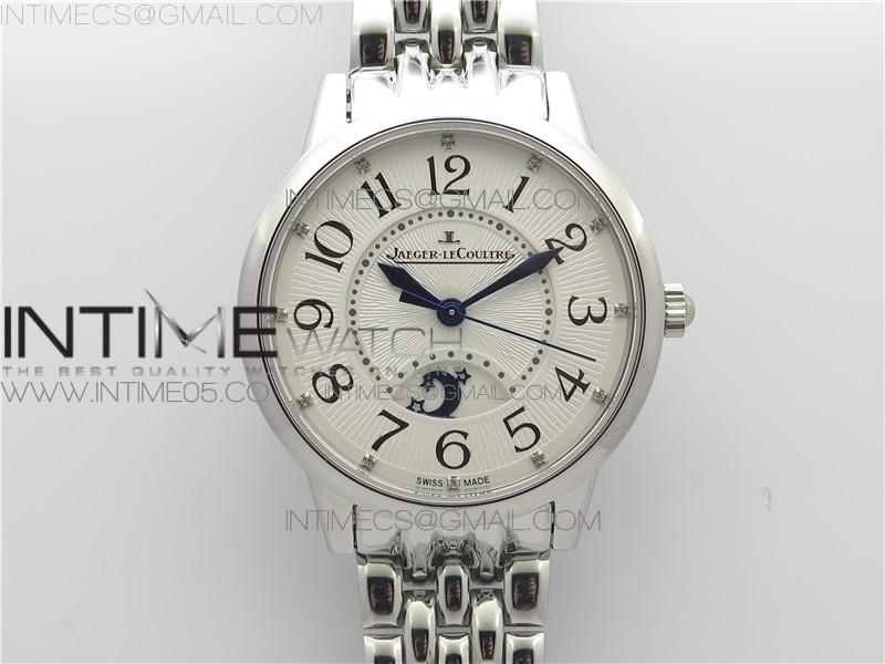 RENDEZ-VOUS NIGHT & DAY SS ZF 11 BEST EDITION WHITETEXTURED DIAL SS BEZEL ON SS BRACELET A898