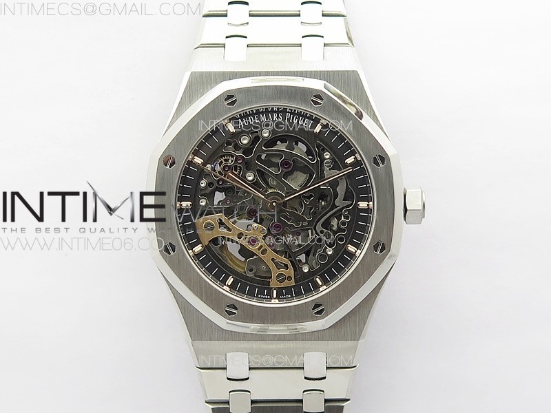 Royal Oak 41mm Openworked 15407 SS APSF 11 Best Edition on SS Bracelet A3132