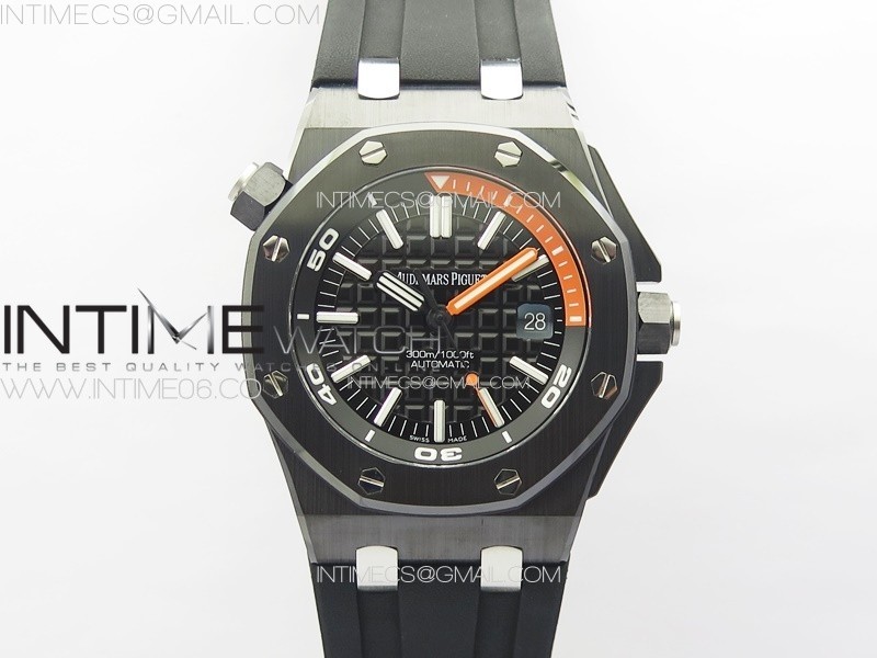 Royal Oak Offshore Diver 15707 Black Ceramic APSF 11 Best Edition SA3120 Super Clone