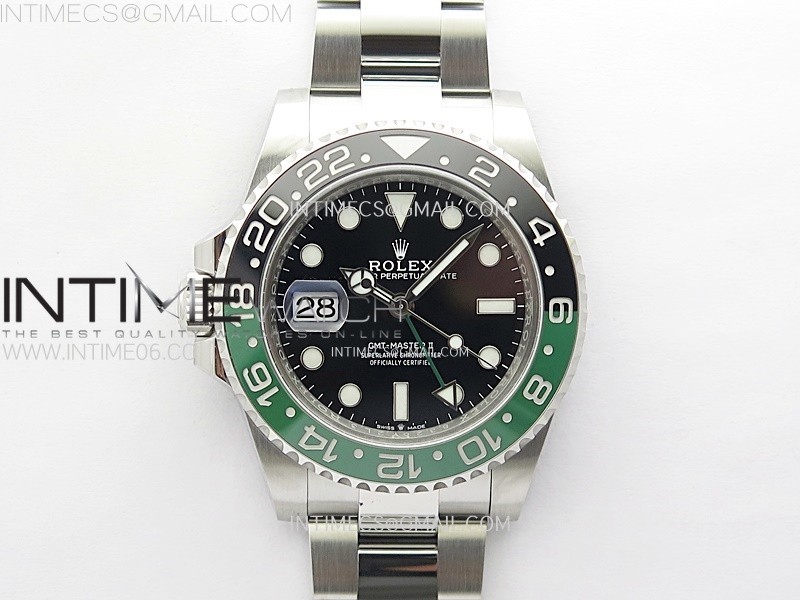 GMT Master II 126720 VTNR 904L SS Clean 11 Best Edition on Oyster Bracelet DD3285 CHS