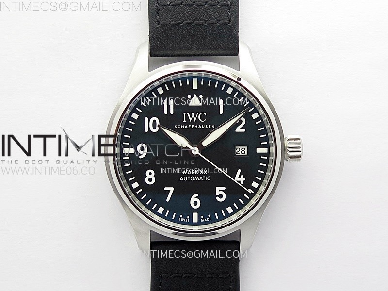 Pilot Mark XX IW328201 ZF 11 Best Edition Black Dial on Black Leather Strap A32111