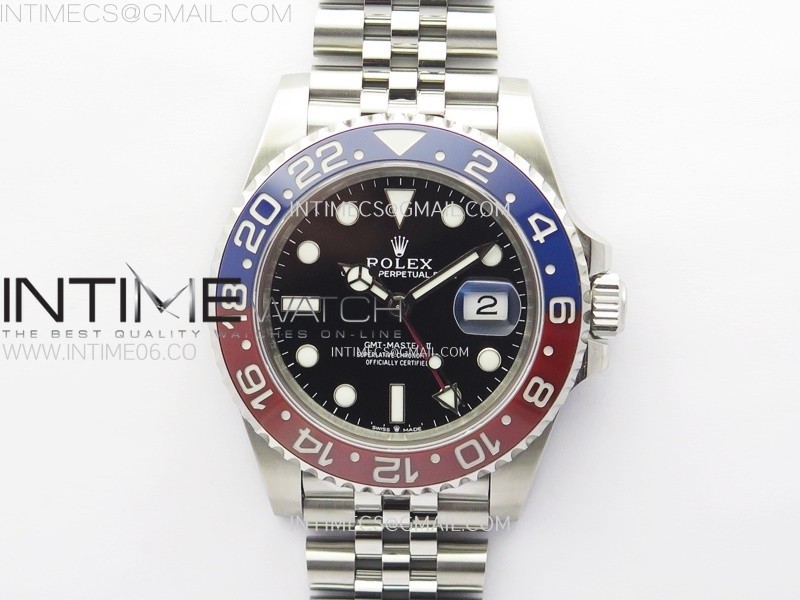 GMT-Master II 126710 BLRO BlueRed Ceramic 904L ARF 11 Best Edition on Jubilee Bracelet SH3285 CHS