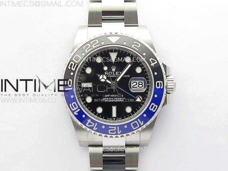 GMT-Master II 126710 BLNR BlueBlack Ceramic Clean Factory Best Edition on Oyster Bracelet DD3285 CHS