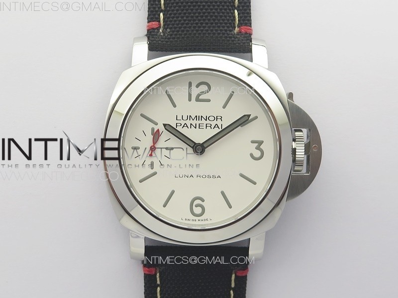 PAM1342 W HWF 11 Best Edition White Dial on Black Nylon Strap A6497