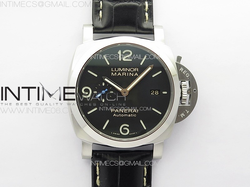 PAM 1312 W TTF 11 Best Edition on Black Leather Strap P9010