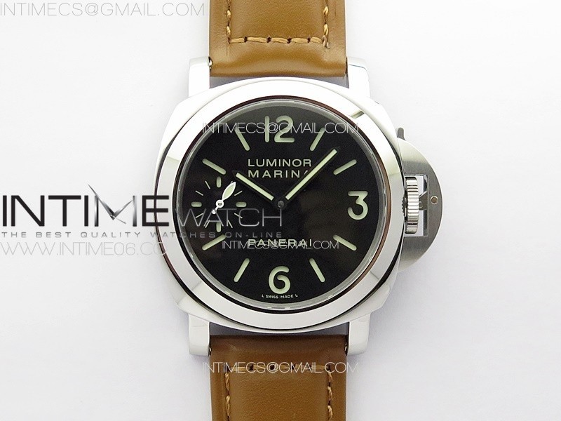 PAM 111 TTF Factory on Brown Lether Strap Aisan 6497-2 (Free Blue Leather Strap)