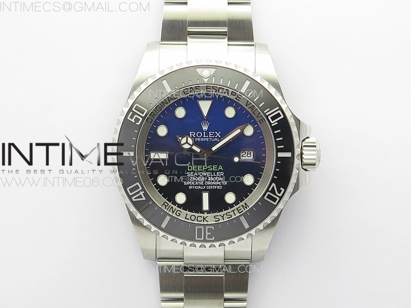 Sea-Dweller DEEPSEA 126660 D-BLUE SS GMF 11 Best Edition New Blue Dial On Oyster Bracelet VR3235