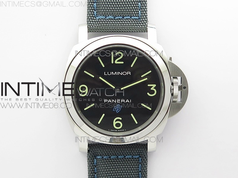 PANERAI BASE10 PAM 774 HWF FACTORY ON BLACK LETHER STRAP AISAN 6497-2